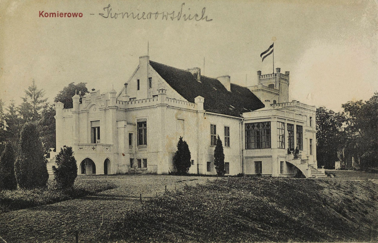 1908 r. Pałac Romana Komierowskiego