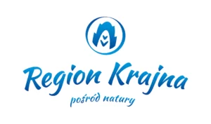 Logo Region Krajna - pion, granatowe