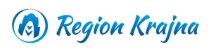 Logo Region Krajna - poziom, granatowe