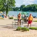 Plaża miejska w Sępólnie Krajeńskim
