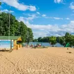 Plaża miejska w Sępólnie Krajeńskim