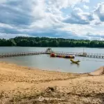 Plaża miejska w Sępólnie Krajeńskim