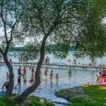 Plaża w Trzeboniu