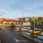 Przystań i molo w Sępólnie Krajeńskim