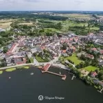 Przystań i molo w Sępólnie Krajeńskim