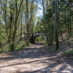 Zerwany most nad Gwdą