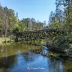 Zerwany most nad Gwdą