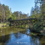 Zerwany most nad Gwdą