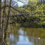 Zerwany most nad Gwdą