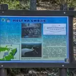 Zerwany most nad Gwdą