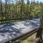 Zerwany most nad Gwdą