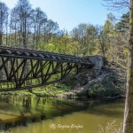 Zerwany most nad Gwdą