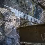 Zerwany most nad Gwdą