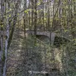 Zerwany most nad Gwdą