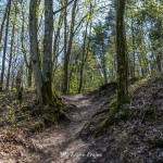 Zerwany most nad Gwdą